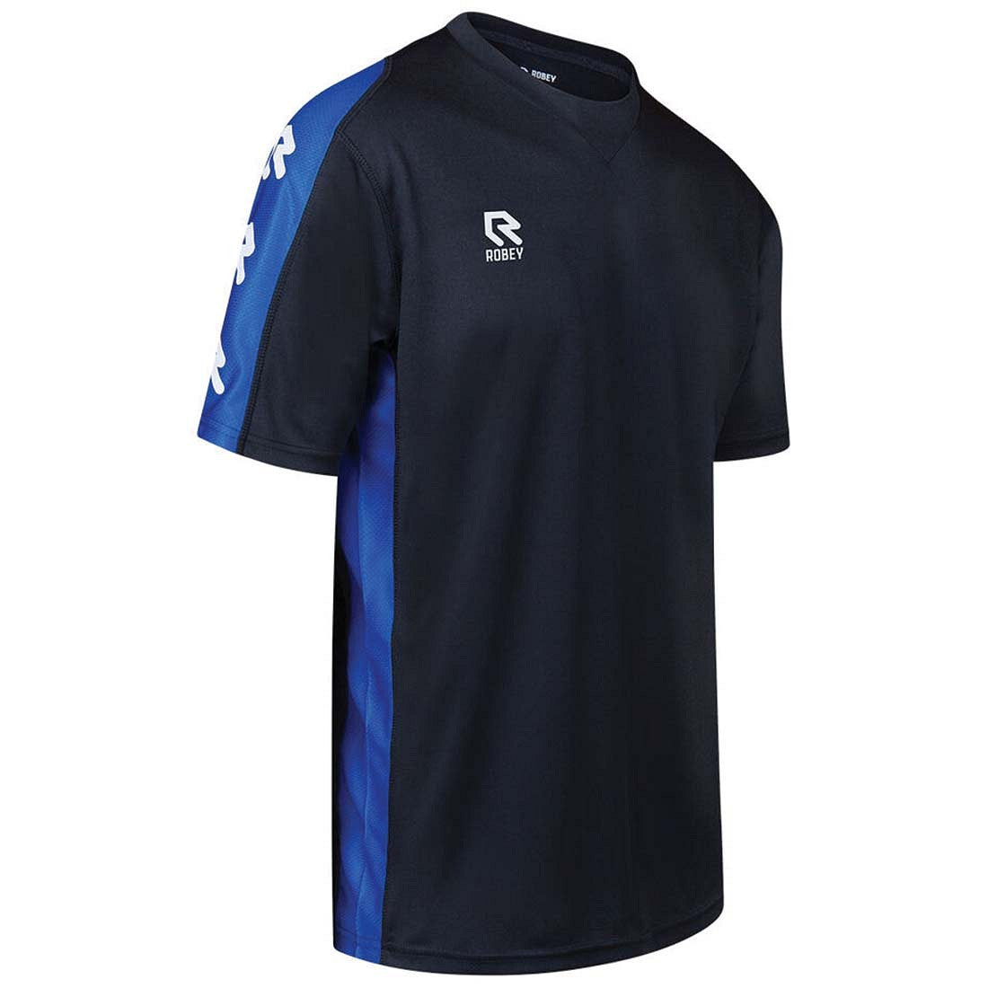 Robey Performance Shirt zwart royal blue - Training & Herstel