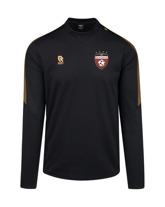 FC Kruisband performance sweater zwart / goud - Training & Herstel
