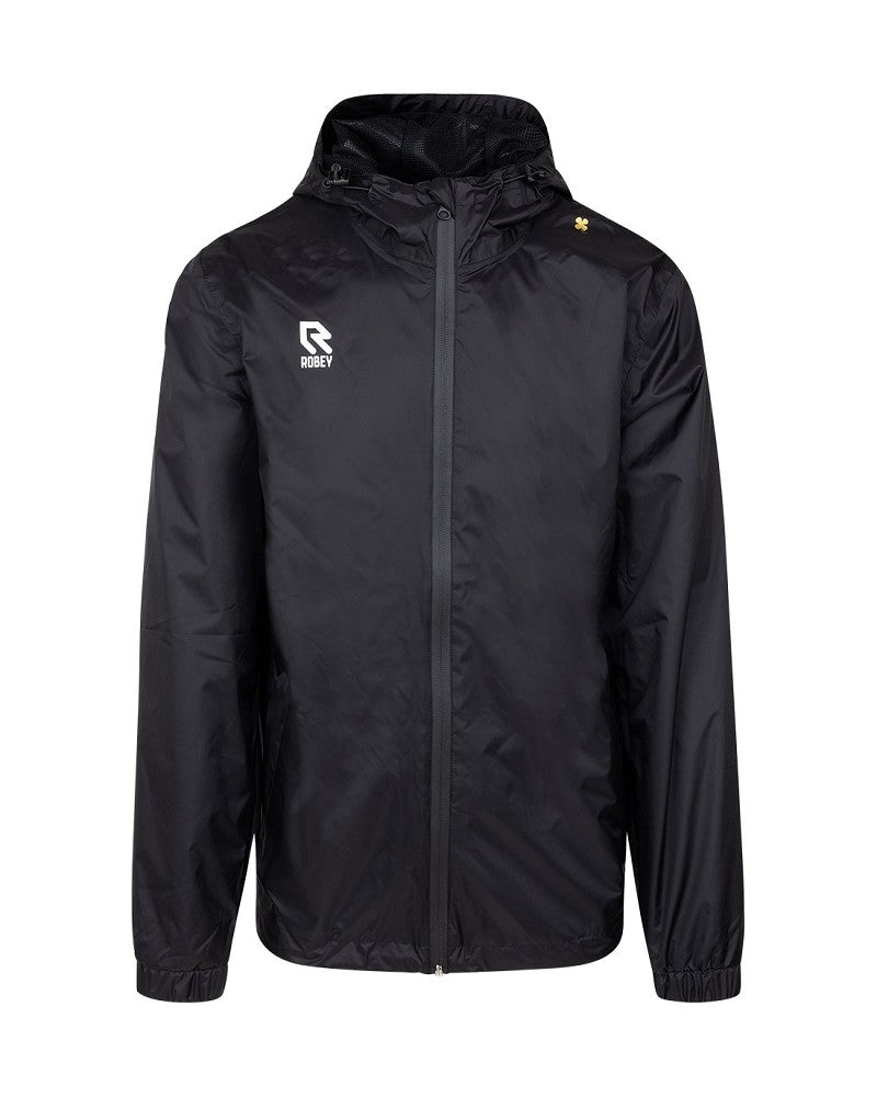 Robey rain jacket hooded navy - Training & Herstel