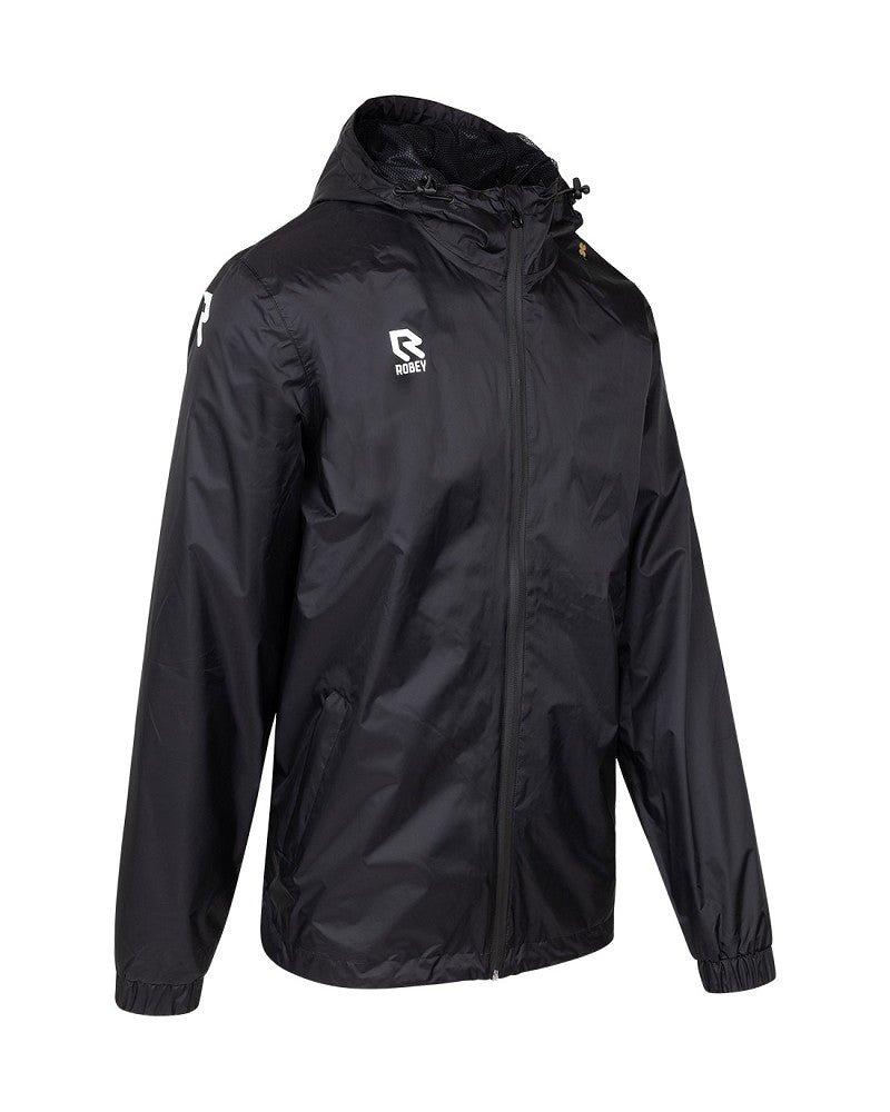 Robey rain jacket hooded navy - Training & Herstel