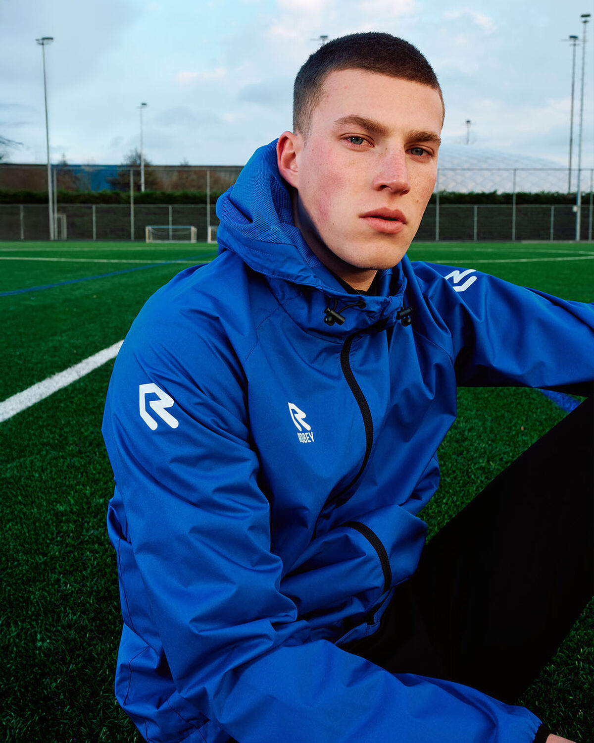 Robey Crossbar All Weather Jacket zwart