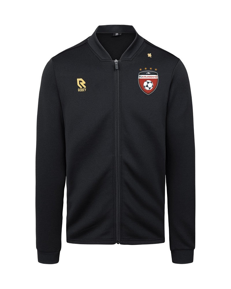 FC Kruisband off pitch legacy jacket zwart - Training & Herstel
