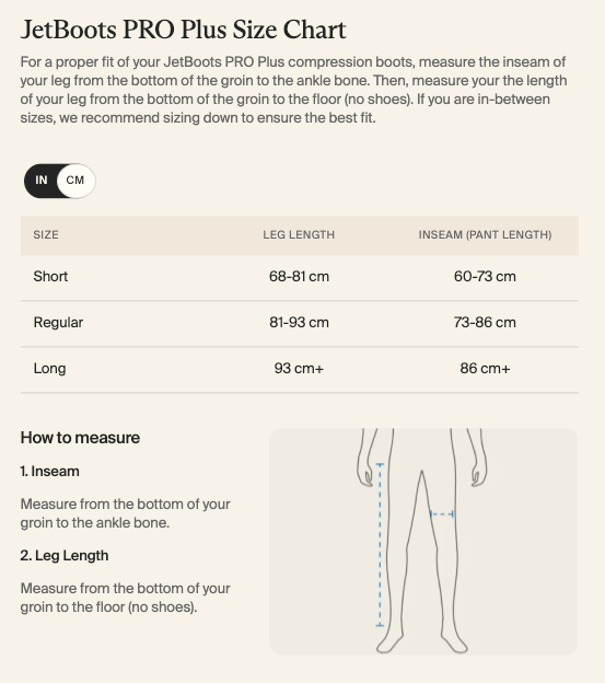 Therabody JetBoots PRO Plus - Training & Herstel