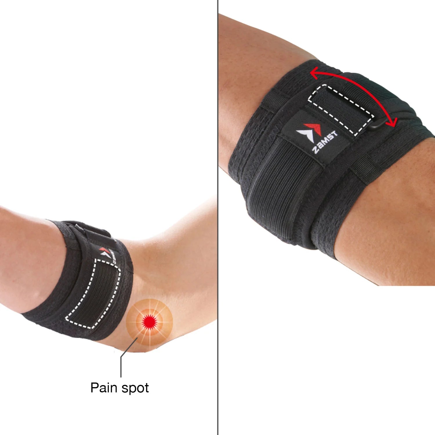 Zamst Elleboog brace - EPI - Training & Herstel