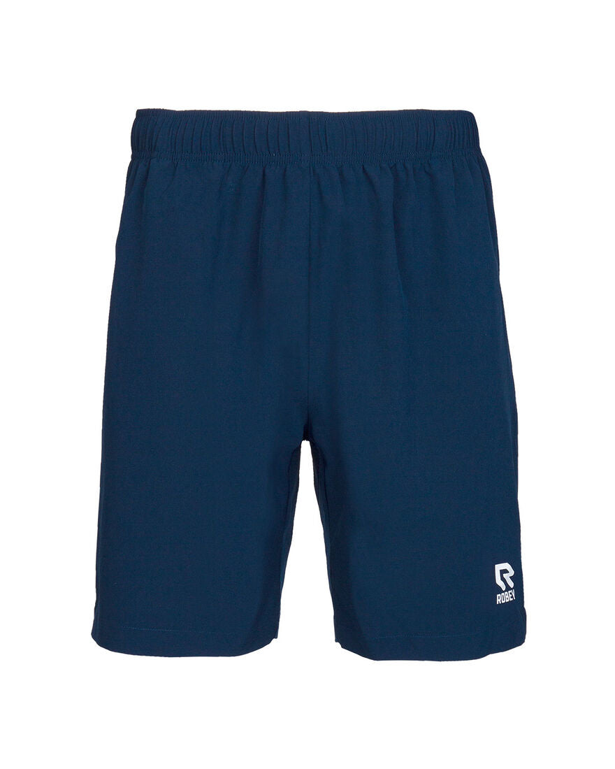 gymshort navy voorkant