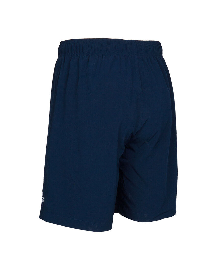 gymshort navy achterkant