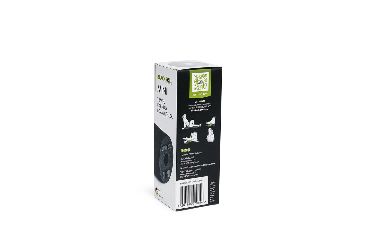 Blackroll Foamroller Mini - Training & Herstel