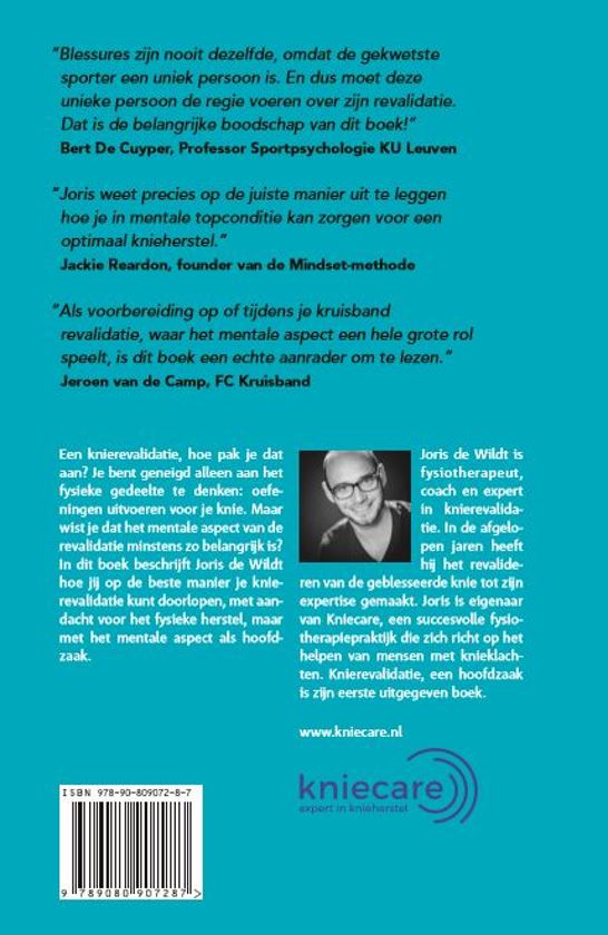 knie revalidatie een hoofdzaak achterkant