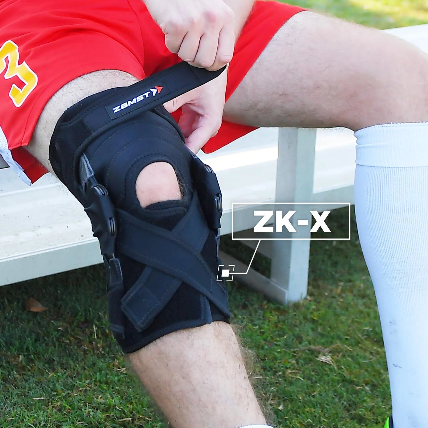 Zamst ZK-X Kniebrace - Training & Herstel