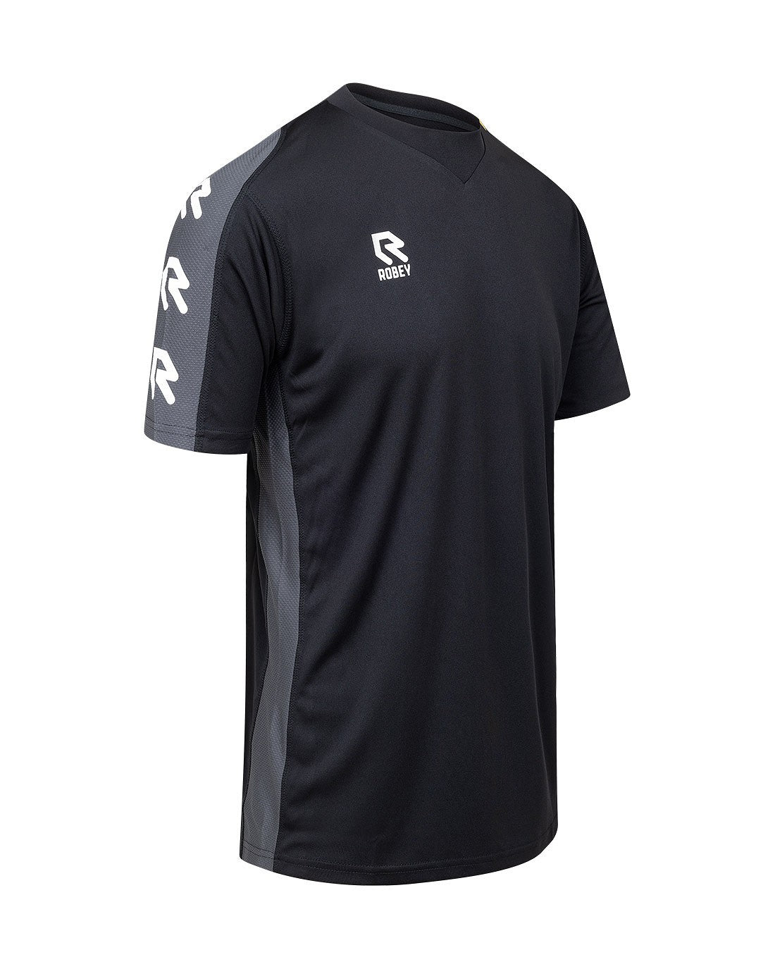 Robey Performance Shirt zwart royal blue - Training & Herstel