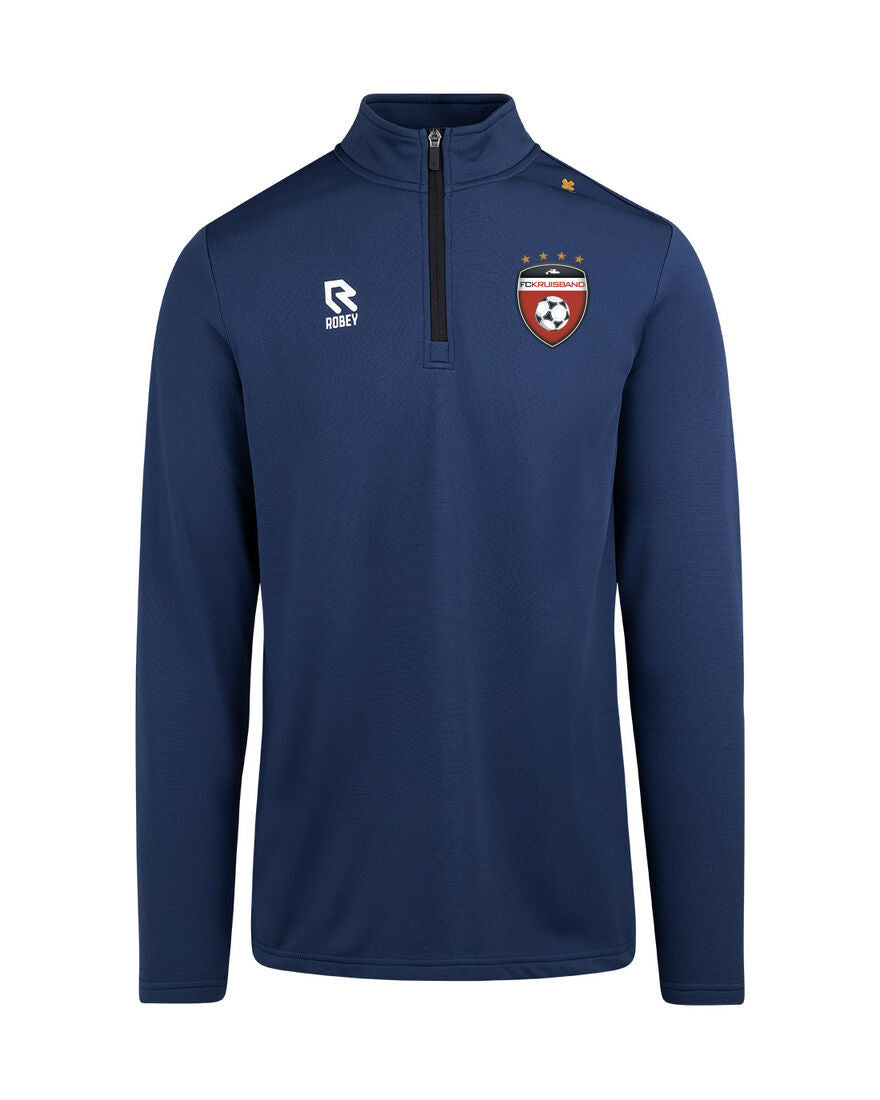 FC Kruisband half-zip top navy