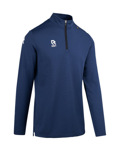 Robey Crossbar Half-Zip Top Navy