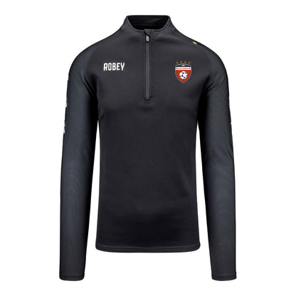 FC Kruisband performance half-zip top zwart