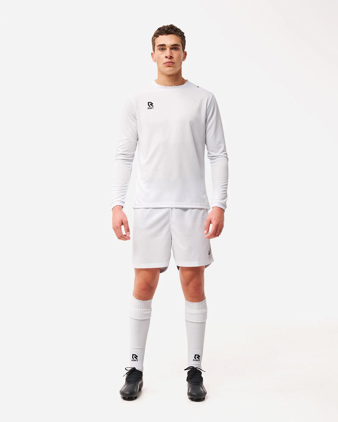 Robey Crossbar Shirt Long Sleeve wit