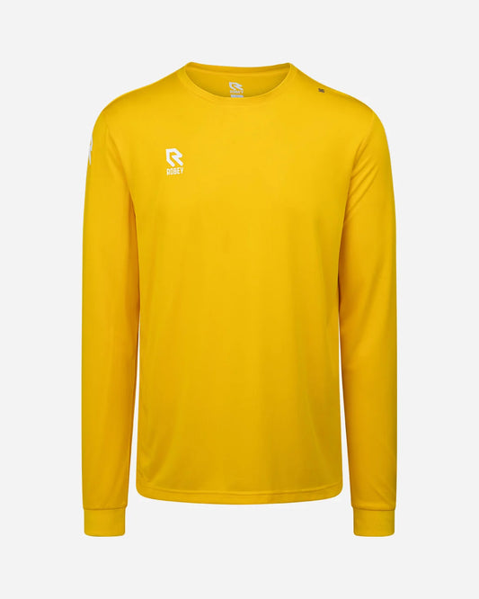Robey Crossbar Shirt Long Sleeve Geel