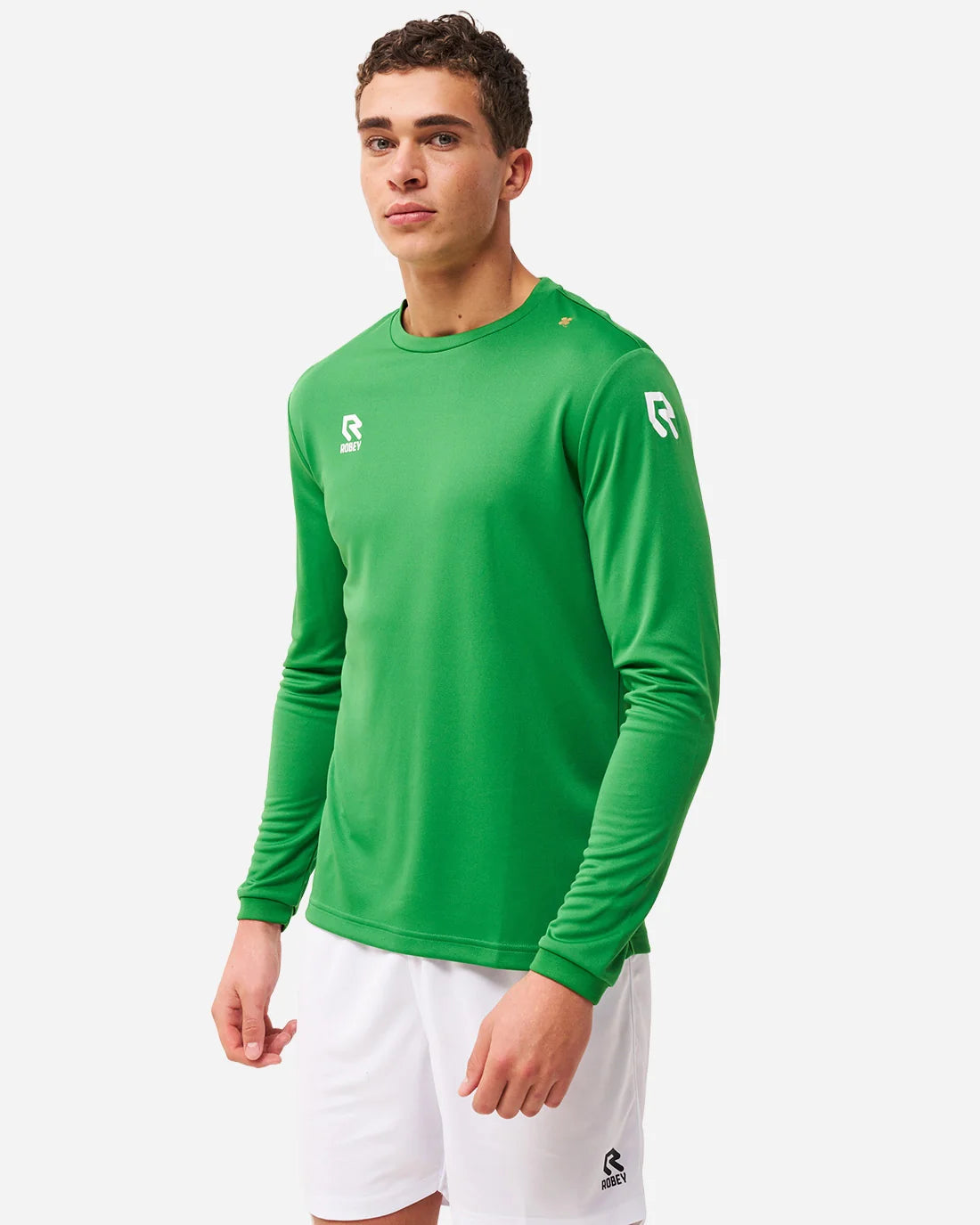 Robey Crossbar Shirt Long Sleeve wit