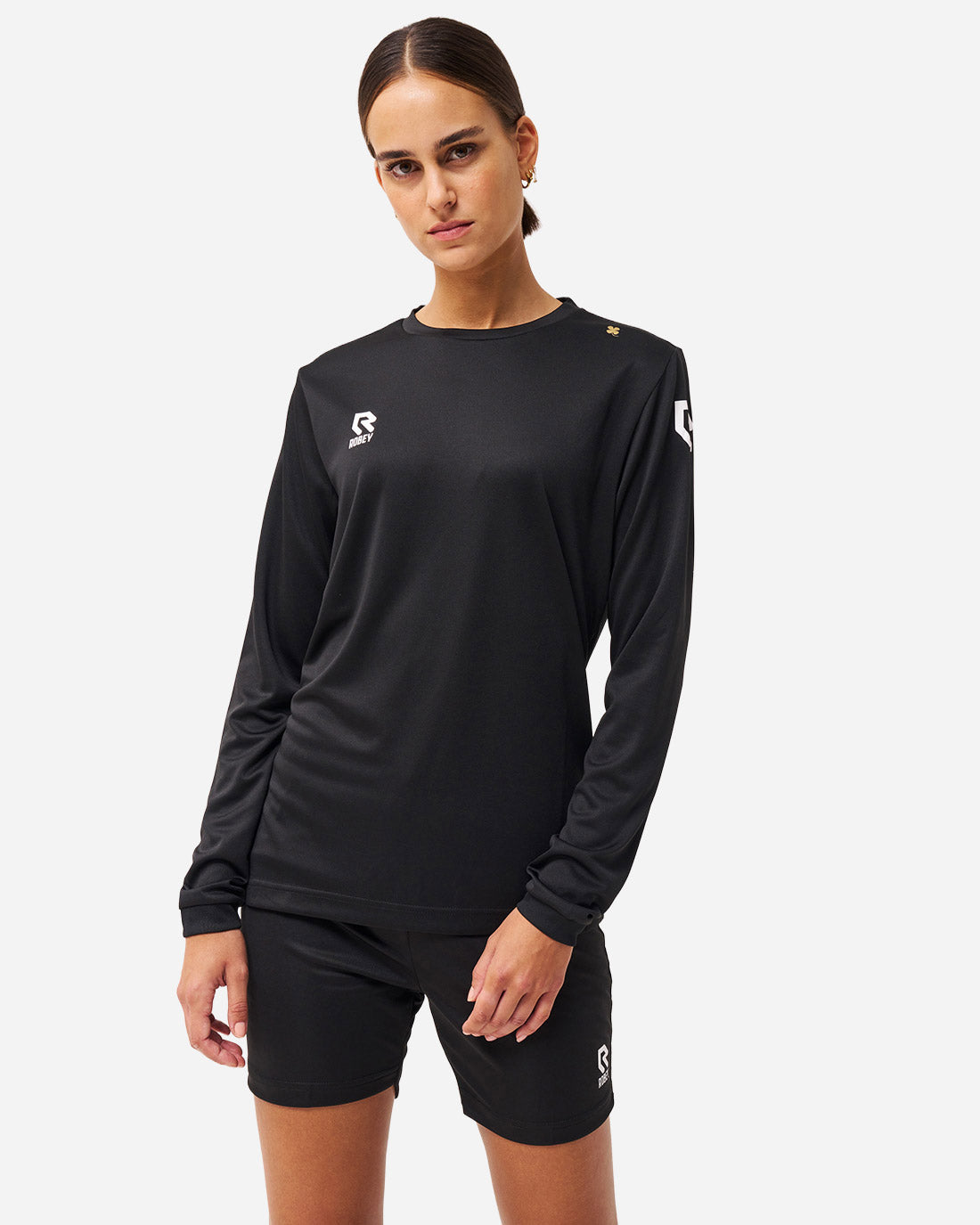 Robey Crossbar Shirt Long Sleeve wit