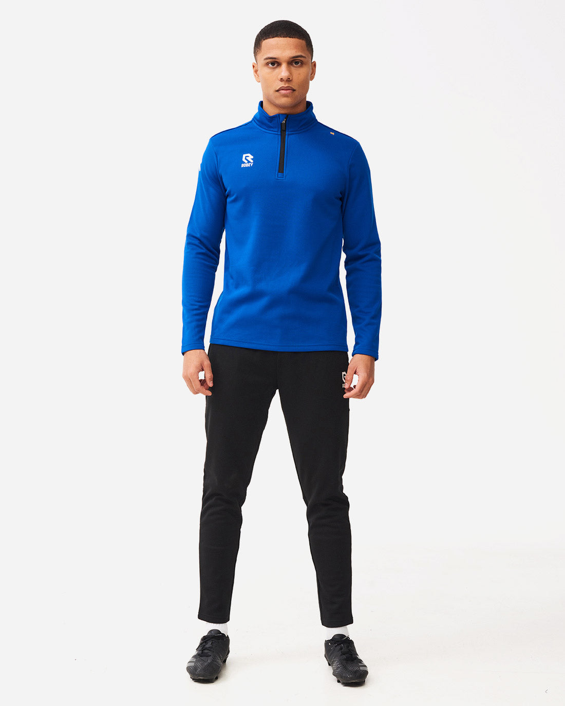 Robey Crossbar Half-Zip Top Navy