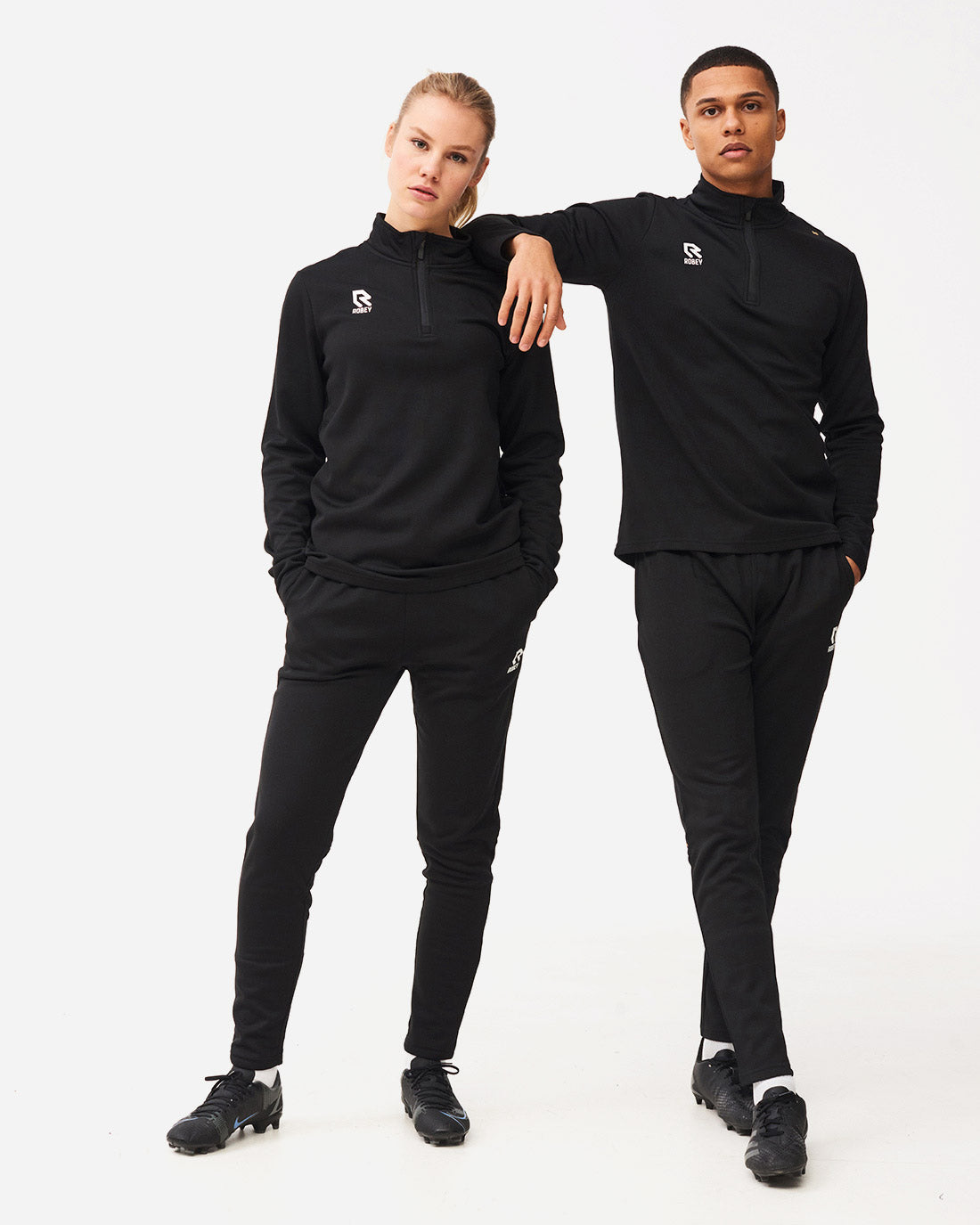 Robey Crossbar Half-Zip Top Navy