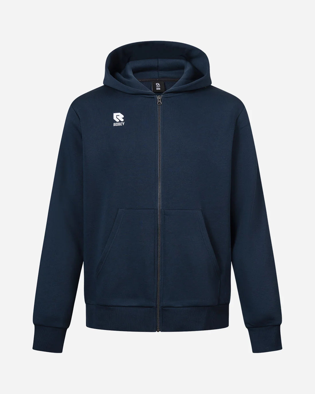 Robey Brandpack Hoodie Full Zip Grijs