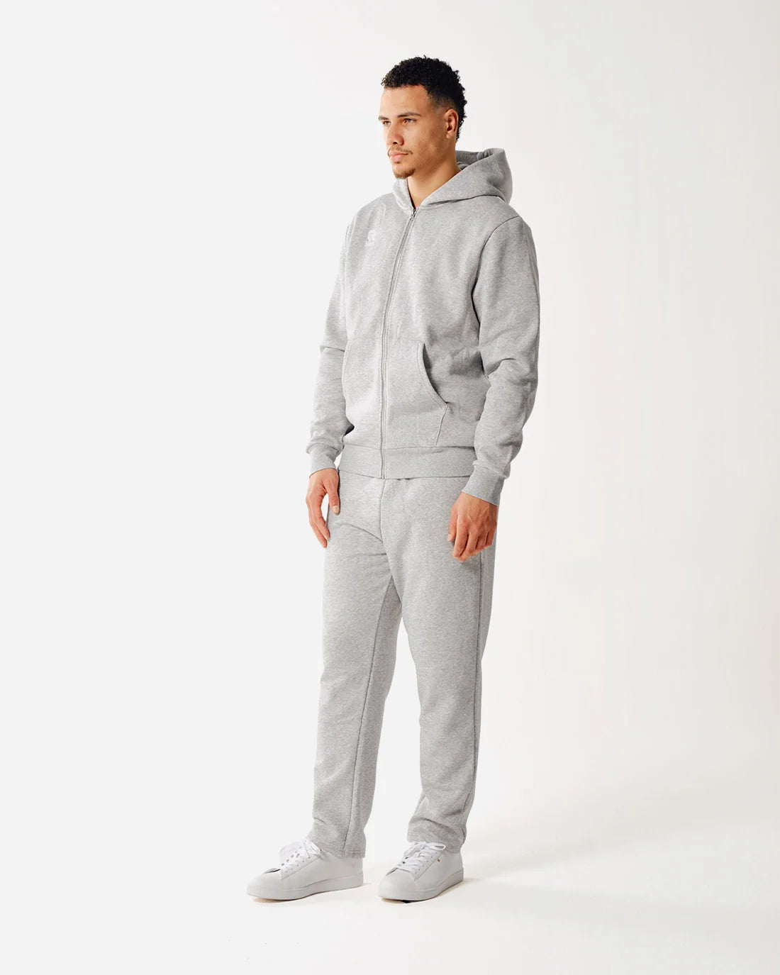 Robey Brandpack Hoodie Full Zip Grijs