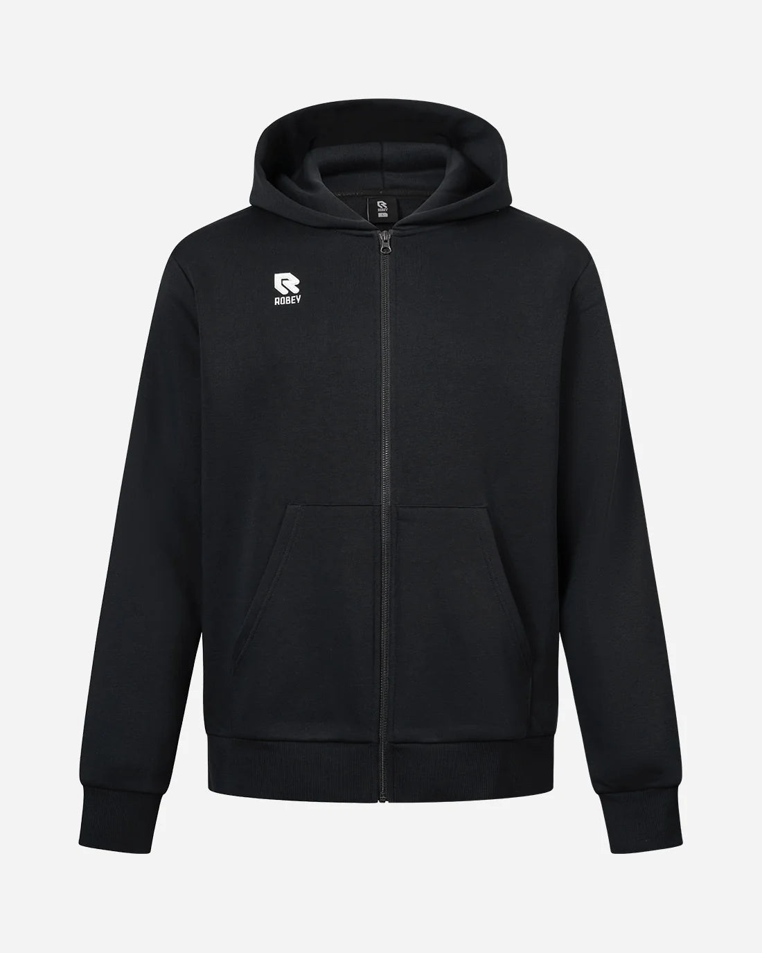 Robey Brandpack Hoodie Full Zip Grijs