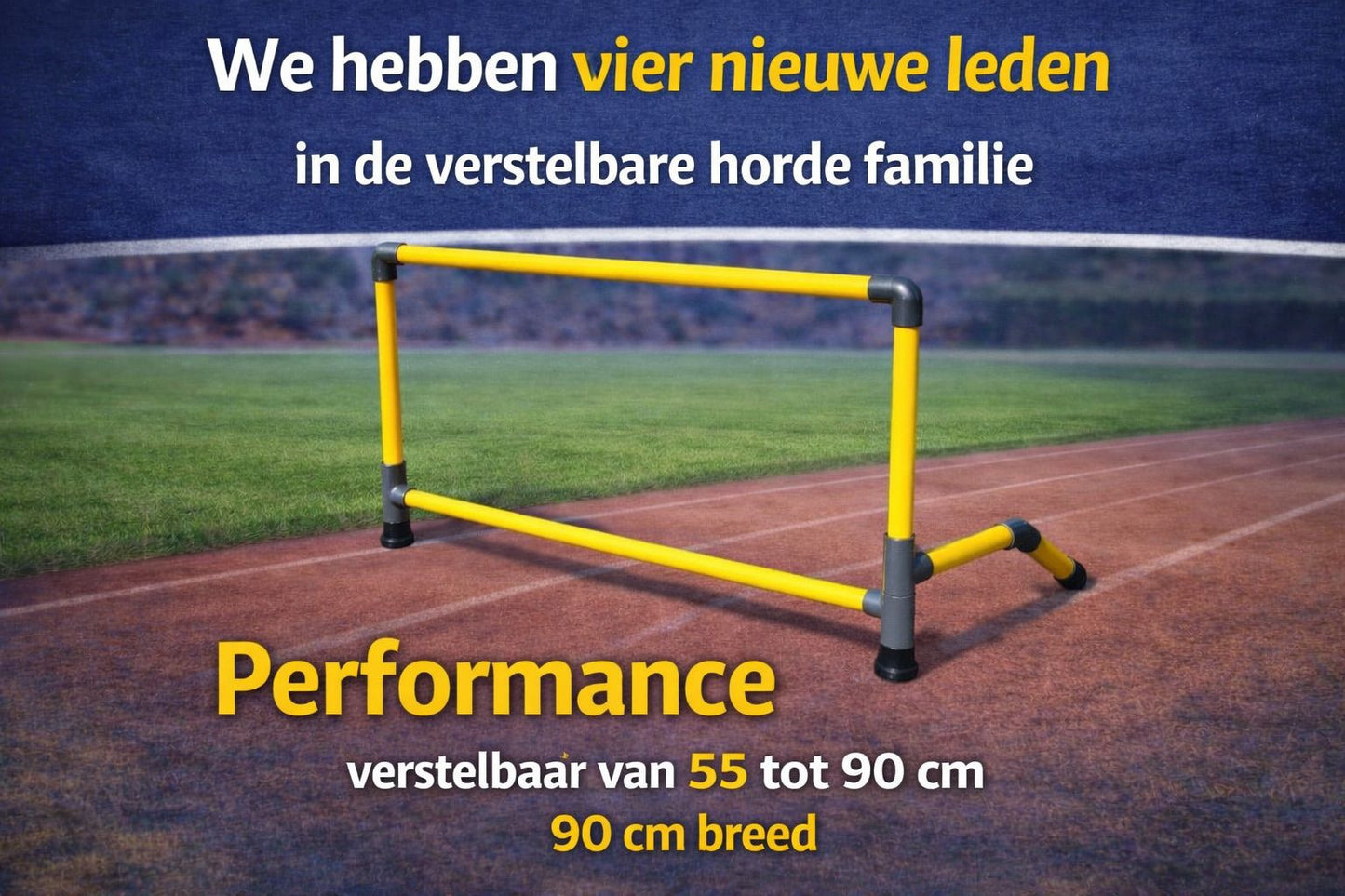 Verstelbare horde PERFORMANCE - Training & Herstel