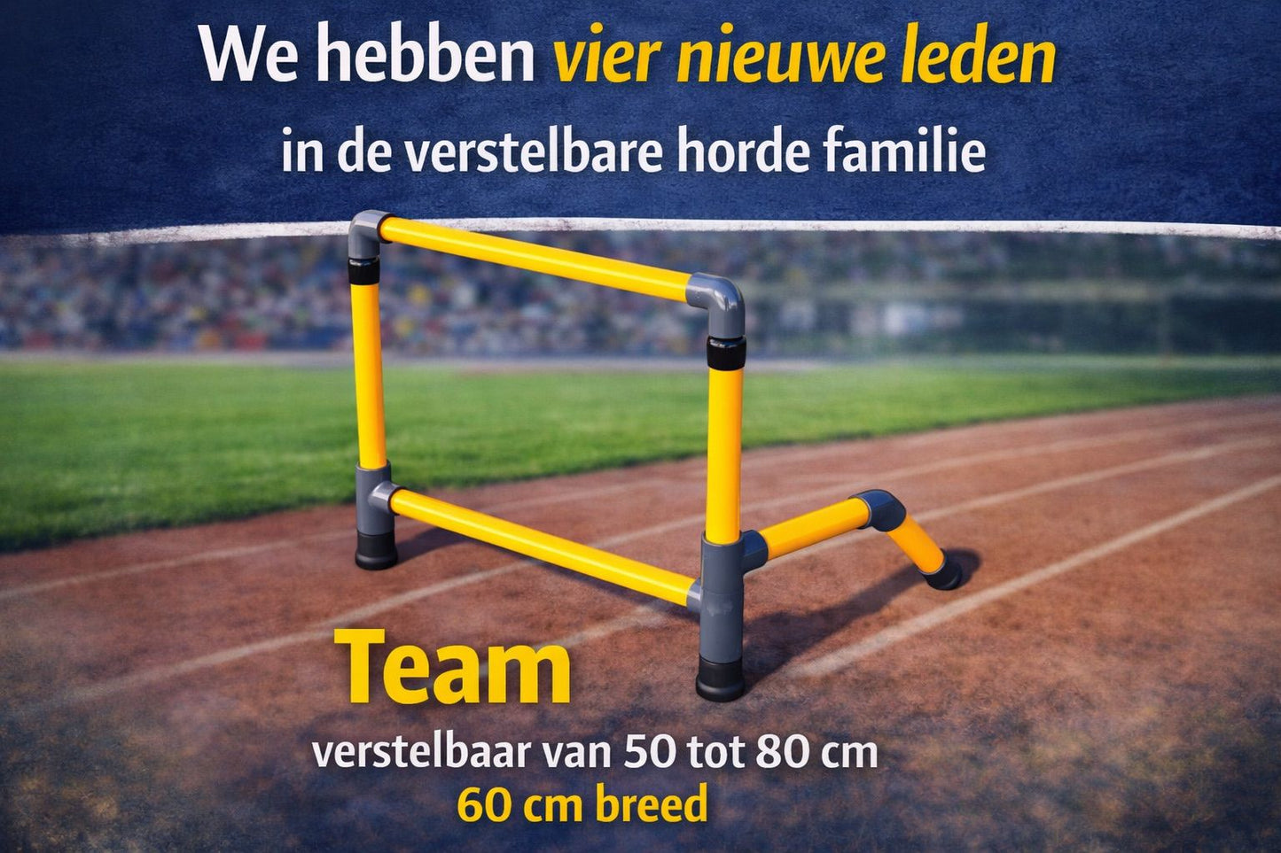 Verstelbare horde TEAM - Training & Herstel
