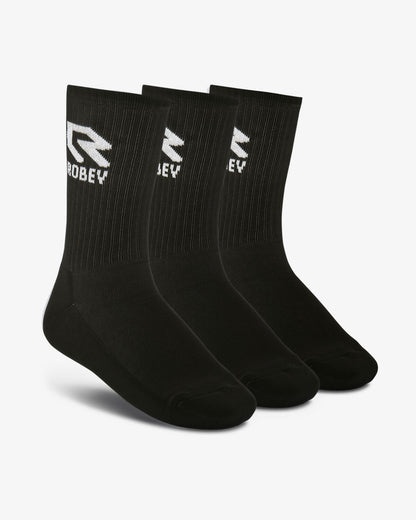 Robey Sport Socks (3-Pack) wit / zwart